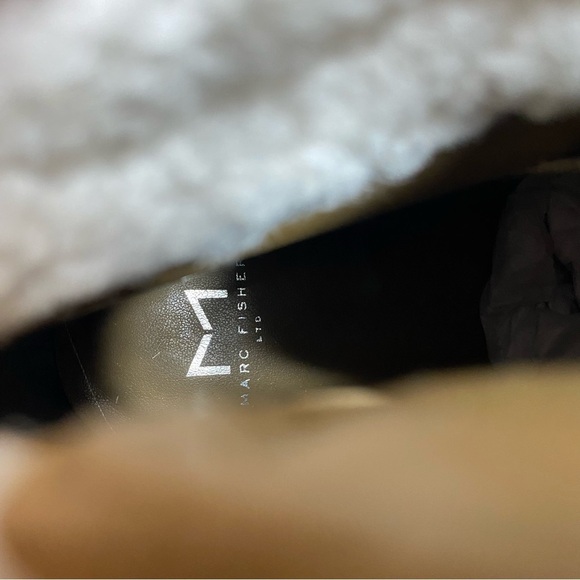 New! Marc Fisher Pierson Platform Lug Sole Lace Up Bootie 8 1/2 M - Picture 12 of 14